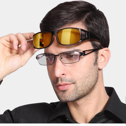 Brehn | Night glasses with "GlareCut" technology (Safe driving at night)