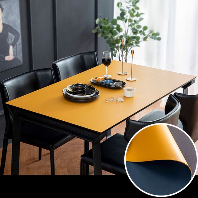 Kalsten | Nordic Minimalist Leather Waterproof Table Protector Mat