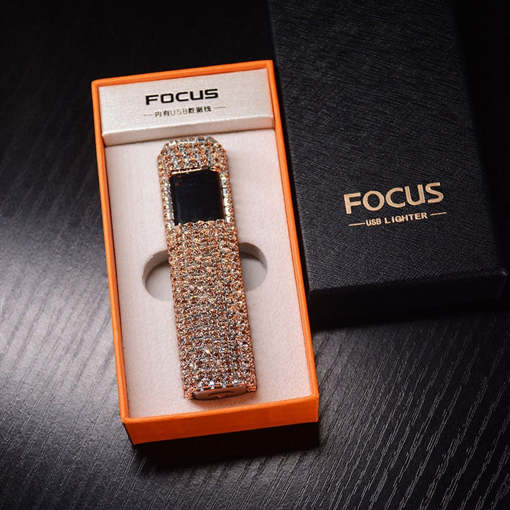 Kalsten | Sparkle Stone Rhinestone Rechargeable Portable Lighter