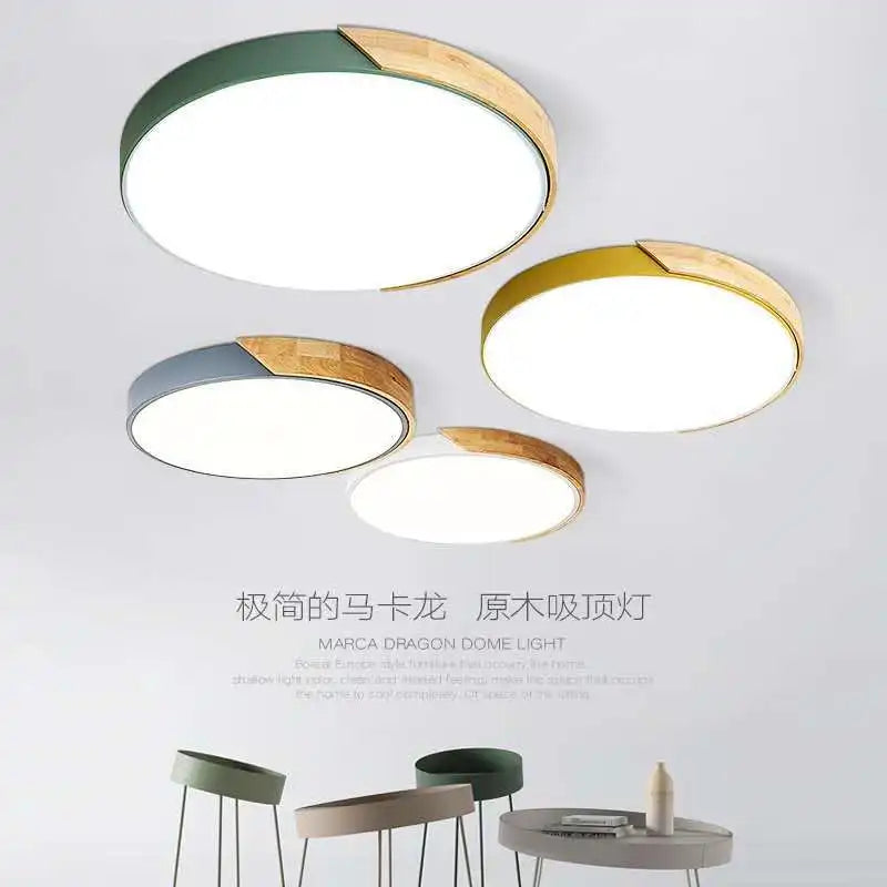 Modern LED Ceiling Light Macaron Chandelier | Kalsten