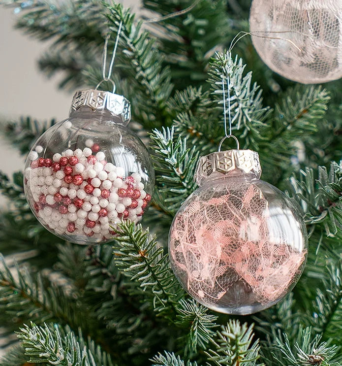 Transparent hollow ball Christmas tree decoration | Kalsten