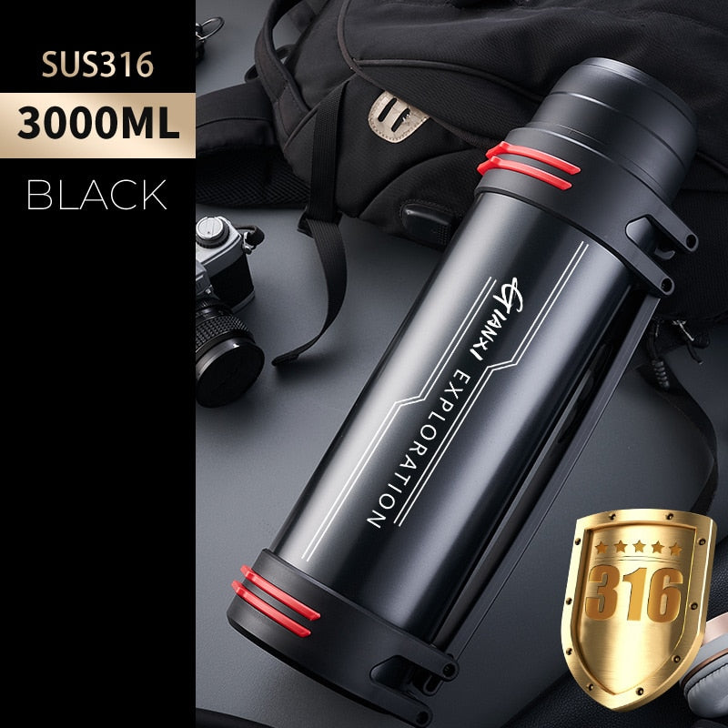 Kalsten | Giant Drink Stainless Steel Thermos Bottle