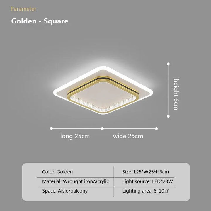 Modern LED Ceiling Light | Kalsten