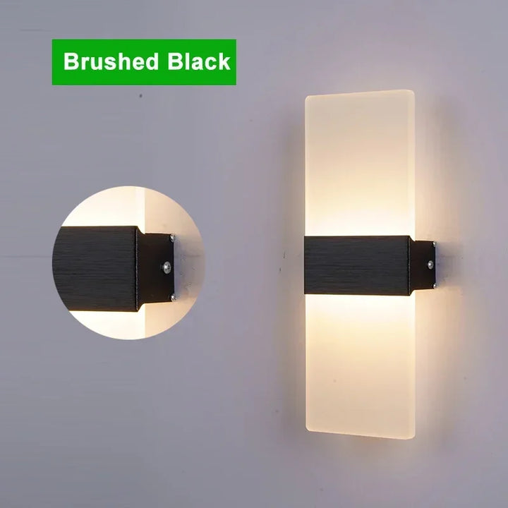 Modern LED Wall Lamp – Up & Down Wall Sconce for Bedroom, Living Room, and Corridor | Kalsten