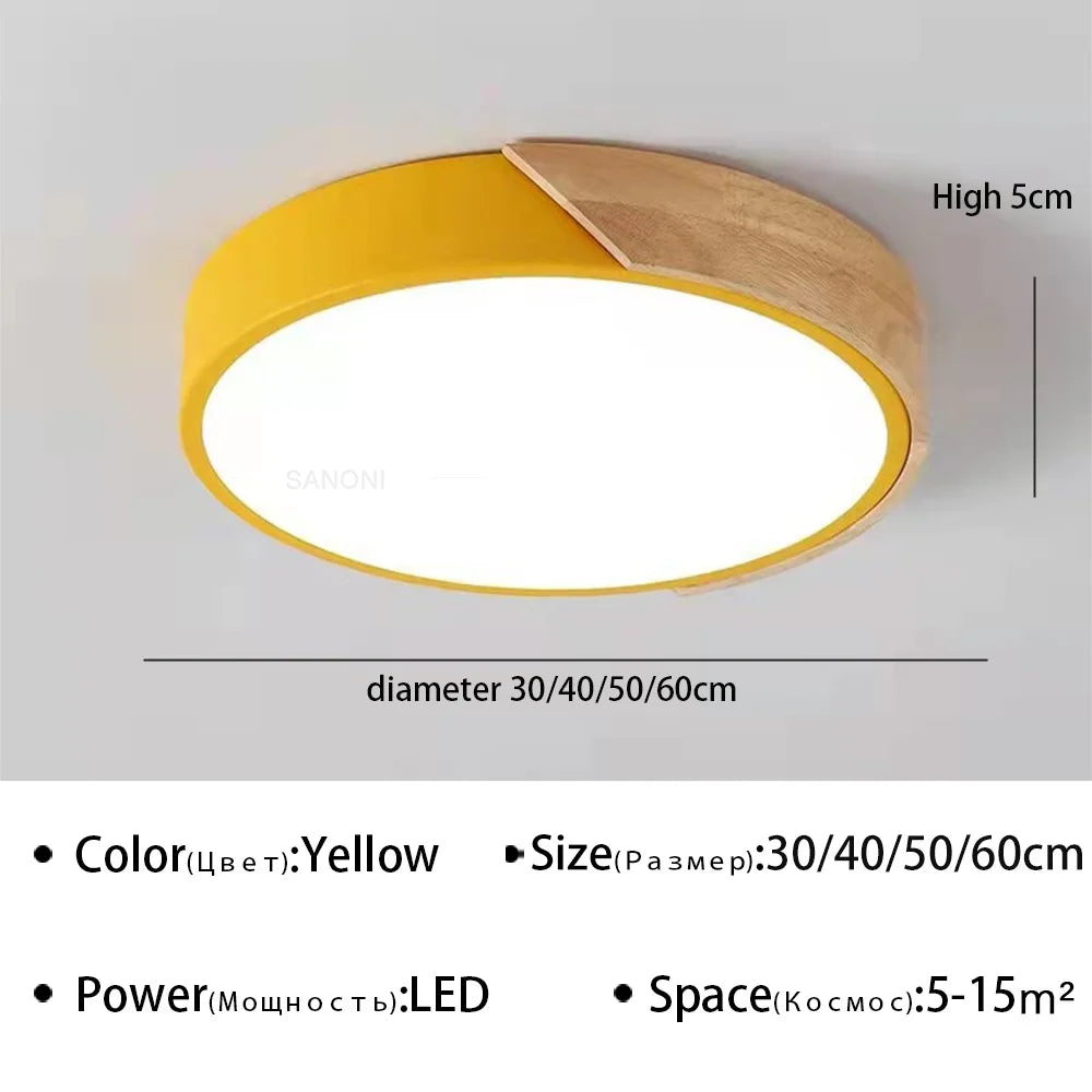 Modern LED Ceiling Light Macaron Chandelier | Kalsten