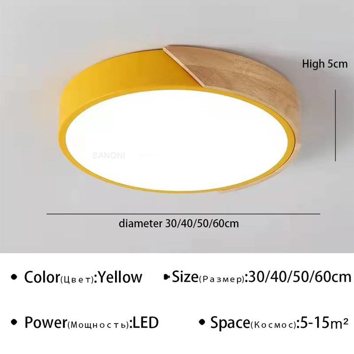 Modern LED Ceiling Light Macaron Chandelier | Kalsten