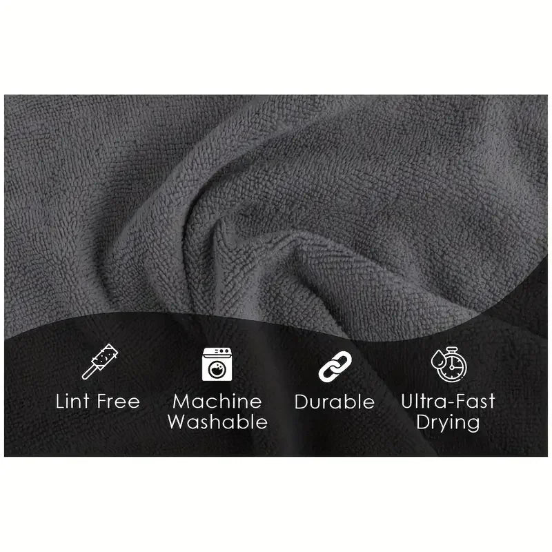 CleanPro 5 Piece Set Microfiber Cleaning Cloths | Kalsten