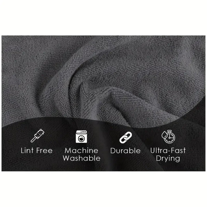 CleanPro 5 Piece Set Microfiber Cleaning Cloths | Kalsten