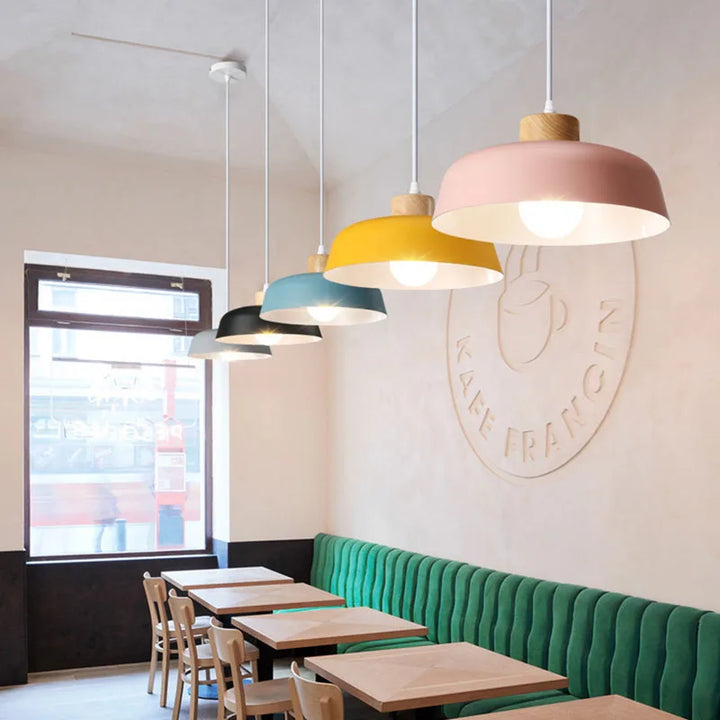 Modern Macaron Pendant Light – Creative Chandelier for Kitchen, Bar, Restaurant, or Bedroom | Kalsten