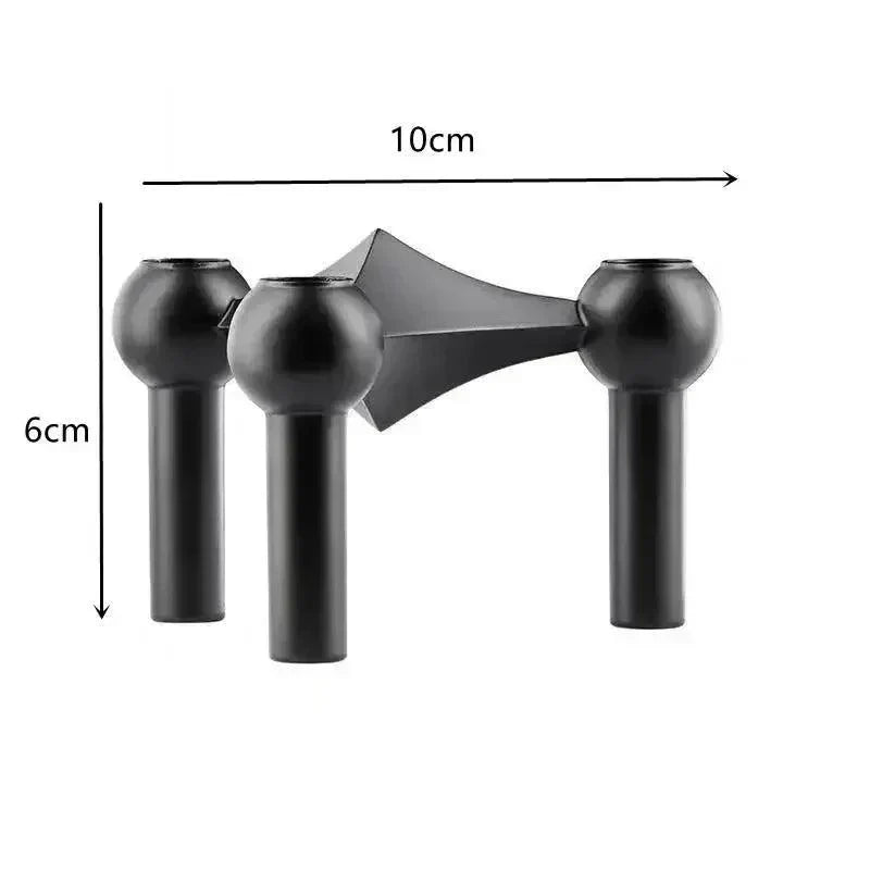 Modern Metal Candle Holder – Nordic Style