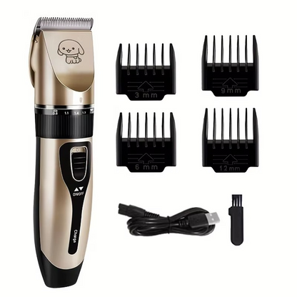 BowLift | Cordless Pet Hair Trimmer Kit for Dogs and Cats – Electric Precision Grooming Clippers