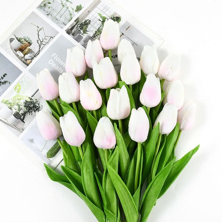 Kalsten | Artificial Tulip Bouquet with Realistic Lifelike Flowers