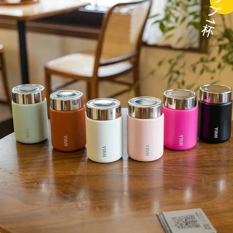 BowLift | 230ml Mini 316 Stainless Steel Portable Thermos - Pocket Vacuum Bottle