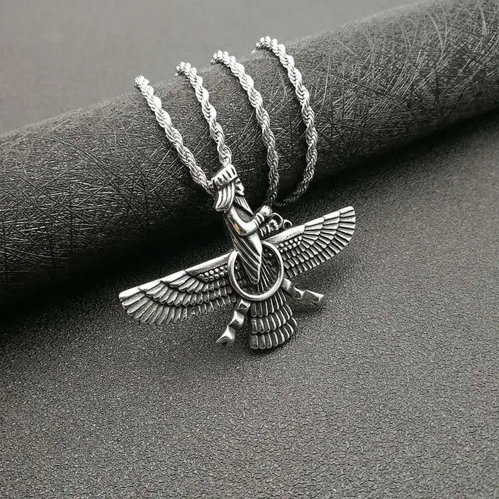 Kalsten | Zoroastrian Faravahar / Ahura Mazda Pendant Necklaces