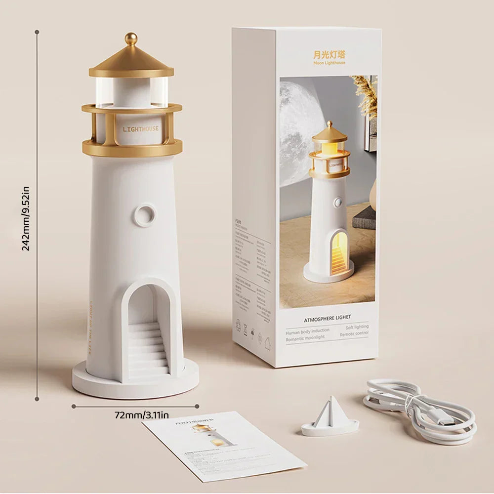 Lighthouse Ambient lights Bluetooth Music Dimmable Projection | Kalsten