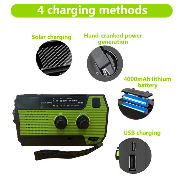 Emergency Solar Radio | Kalsten