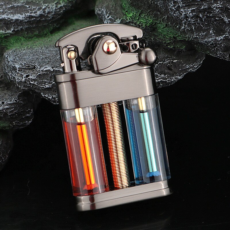 Elegant Retro Slim Metal Lighter | Kalsten
