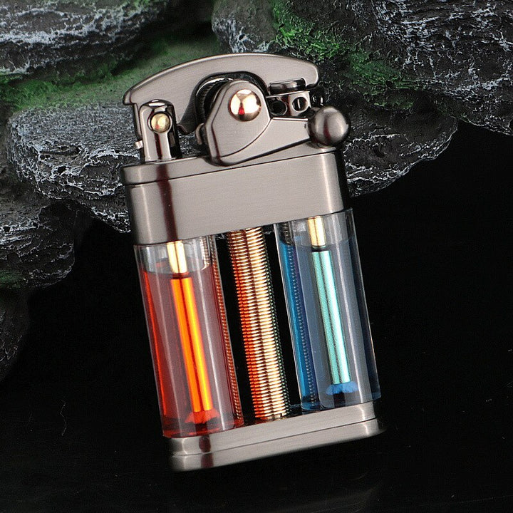 Elegant Retro Slim Metal Lighter | Kalsten