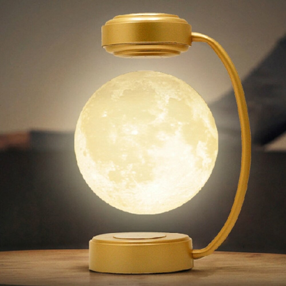 3D Magnetic Levitating Moon Night Lamp | Kalsten