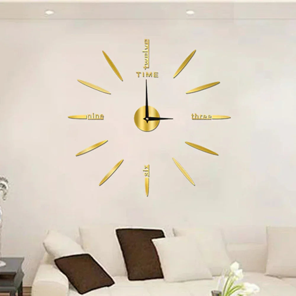 Kalsten | New large unique style acrylic wall clock