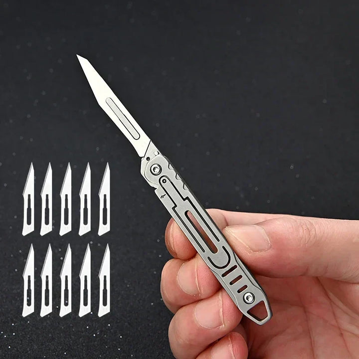 Kalsten | Replaceable Blades Foldable EDC Knife