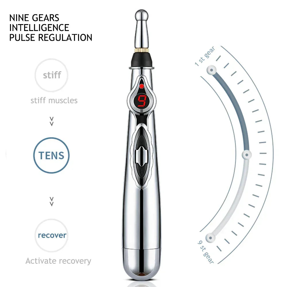 Kalsten | Multifunctional Acupuncture Massage Pen - 5 Heads