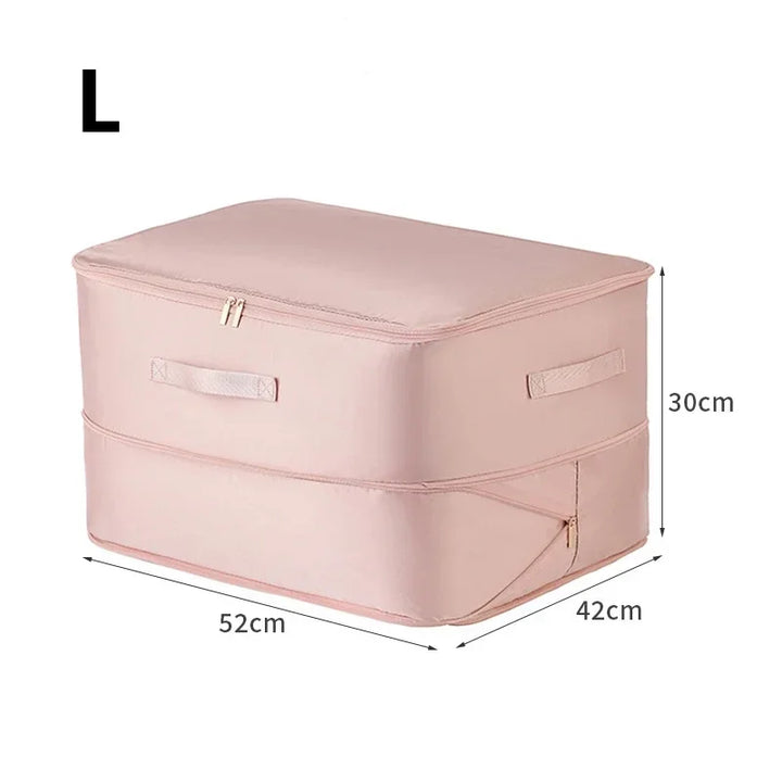 Storage bag for bedding with 40% space savings | Kalsten