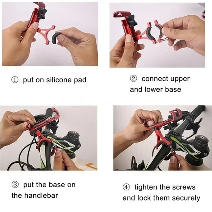 Motorcycle phone holder | Optional 360° rotatable | Kalsten