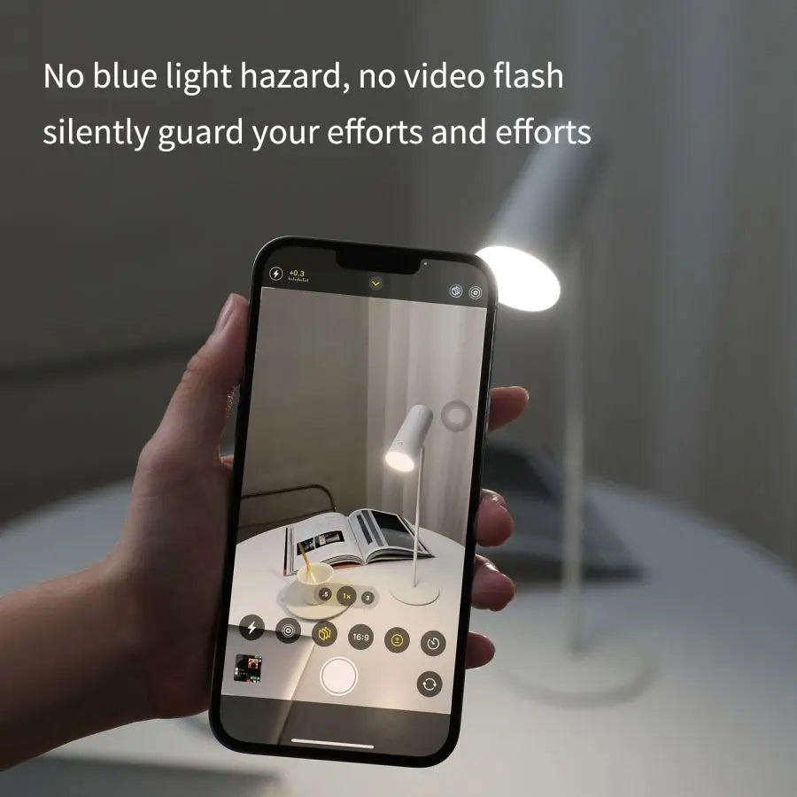 Lumora LED table lamp with touch dimming | Eye-friendly & rechargeable | USB-C | 2000 mAh battery | For desk, bedside table & decor | Kalsten