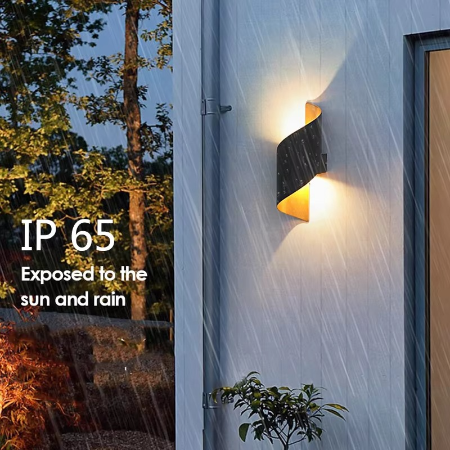 Kalsten | Sleek Dual-Direction LED Outdoor Wall Sconce