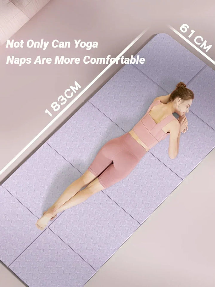 Kalsten | YogaMat FlexFold | Foldable & Lightweight | Double-Sided Non-Slip | Eco-Friendly TPE
