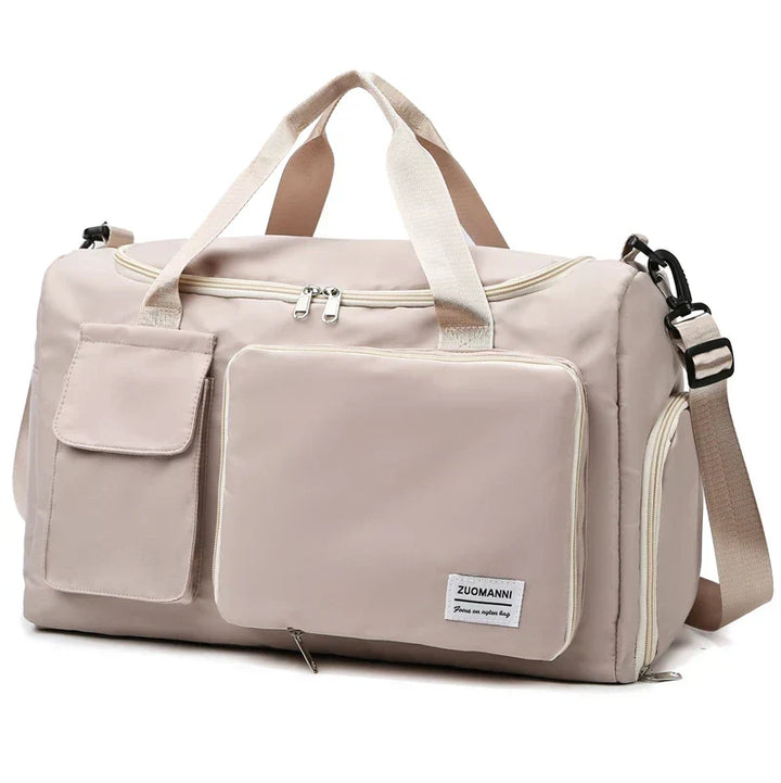 Kalsten | Viontera Travel Bag Women | 35L Weekender with Shoe Compartment | Water Resistant & Flight Approved | Sport & Fitness Bag