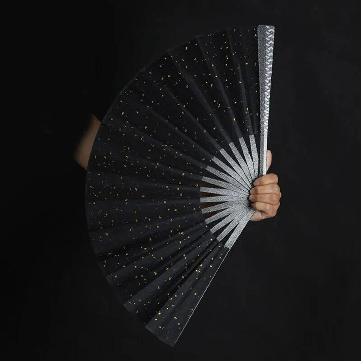 Tungsten Steel Alloy Self-Defense Folding Hand Fan | Kalsten