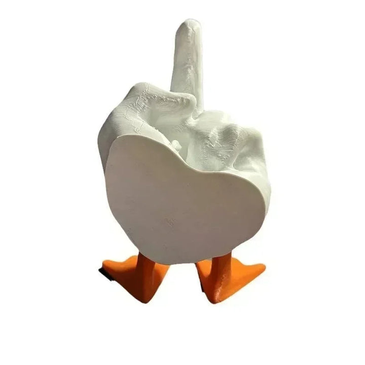 Middle Finger Resin Duck Decor | Kalsten