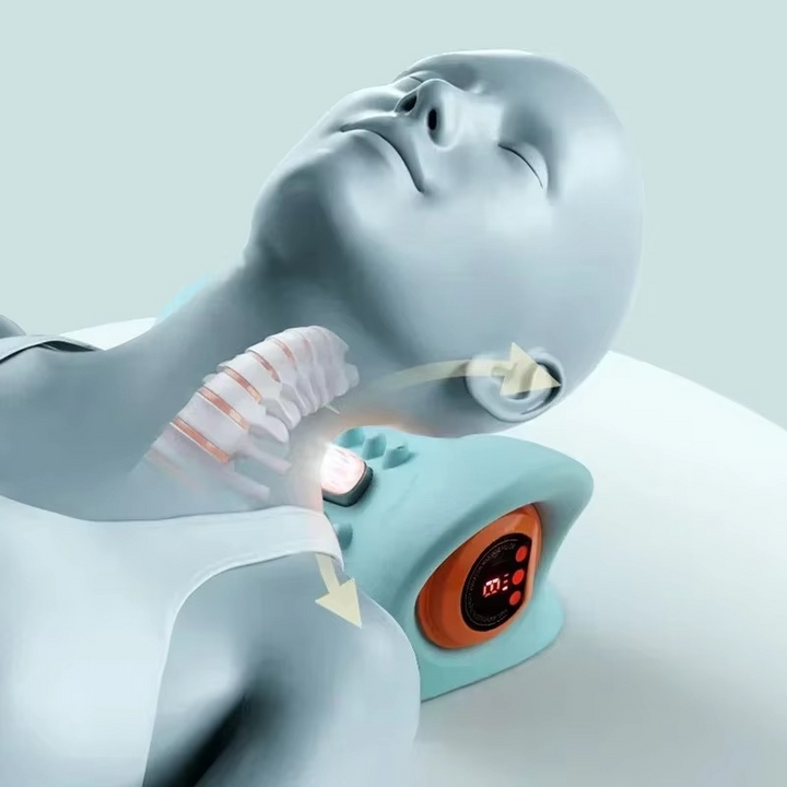 Smart Heated Neck Massager with Pulse Therapy