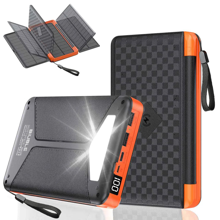 Solar Fast Charging Ultra-Large Capacity Portable Powerbank | Kalsten