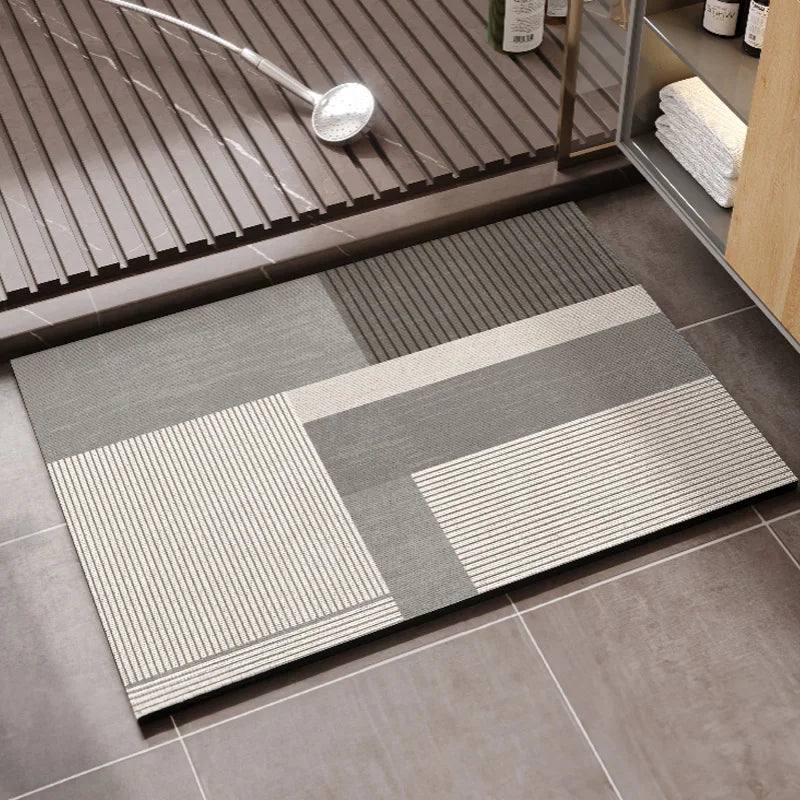 Kalsten | Non-slip Diatomite Bath Mat Kitchen Mat Door Mat Shower Mat