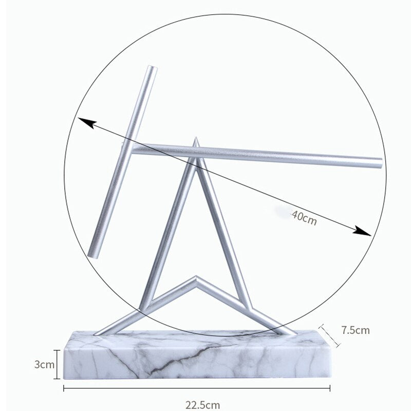 Infinite Loop Magnetic Pendulum Desktop Decor | Kalsten