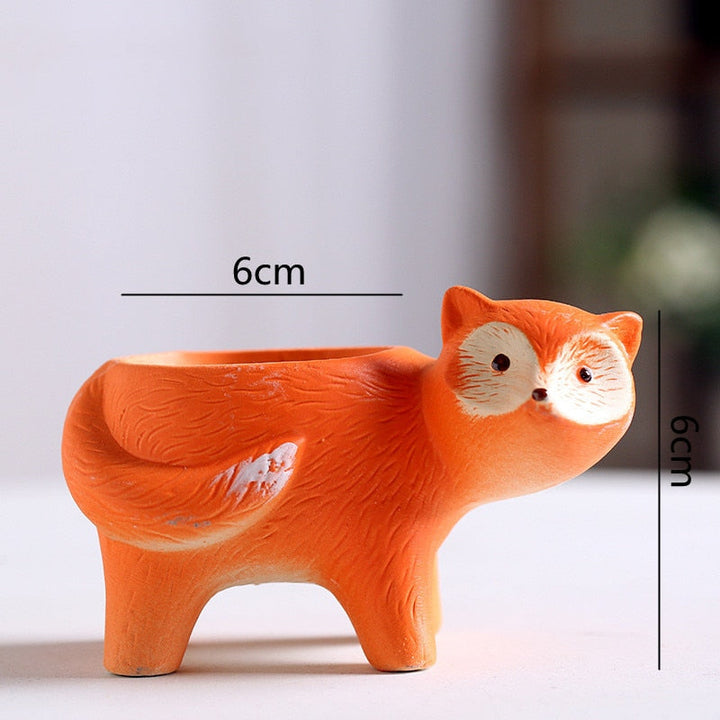 Cute Animal Cartoon Flower Pot | Kalsten