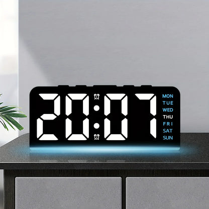 Modern LED Every Week Display Nightlight Alarm Clock | Karnz