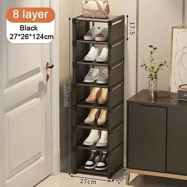 Kalsten | Saving Shoe Rack - Stackable shoe rack for corners and small spaces