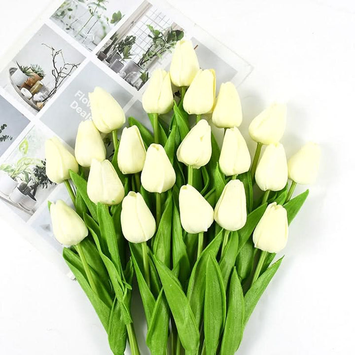 Kalsten | Artificial Tulip Bouquet with Realistic Lifelike Flowers