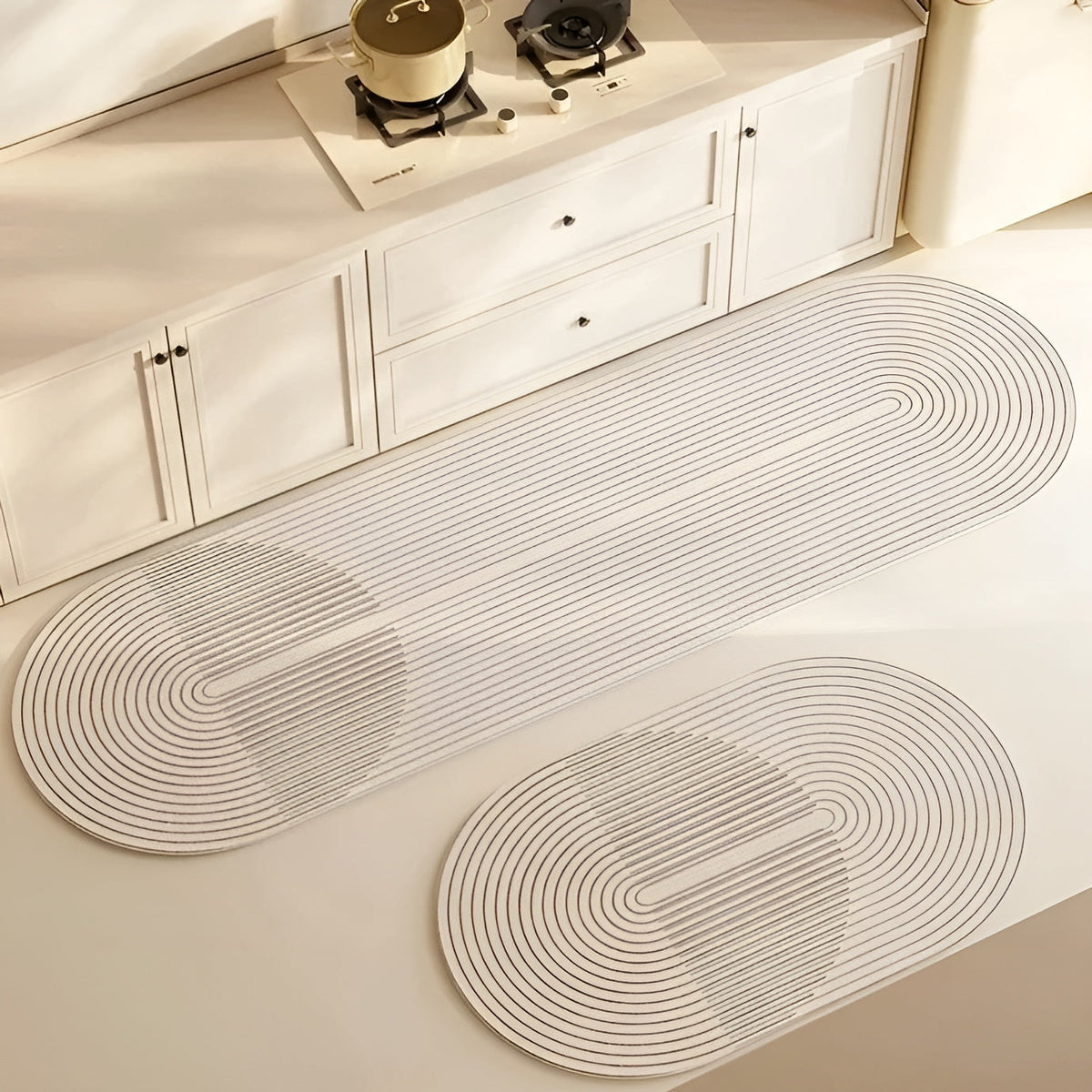 Skanto | AquaStone Diatomite Bath Mat – Ultra Absorbent, Non-Slip & Soft