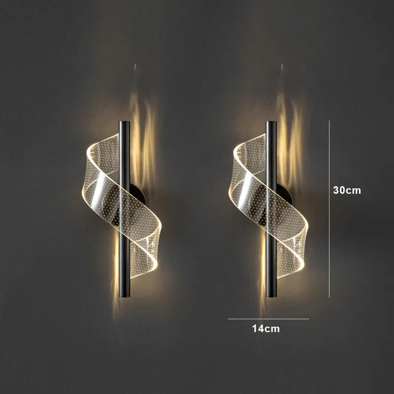 Nordic LED Pendant Light – Modern Hanging Lamp for Living Room, Bedroom, Dining Table, and Aisle – Gold Acrylic Shade, Indoor Home Decoration | Kalsten