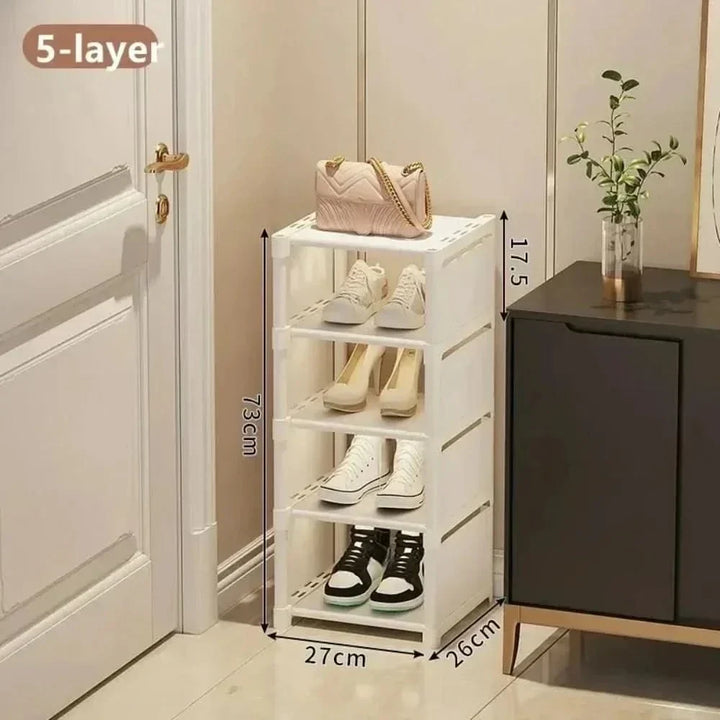 Kalsten | Saving Shoe Rack - Stackable shoe rack for corners and small spaces