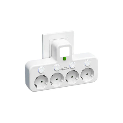 Brehn | VOLTRIQ ProLine Power Strip with Multiple Outlets, USB Type-C and Surge Protection