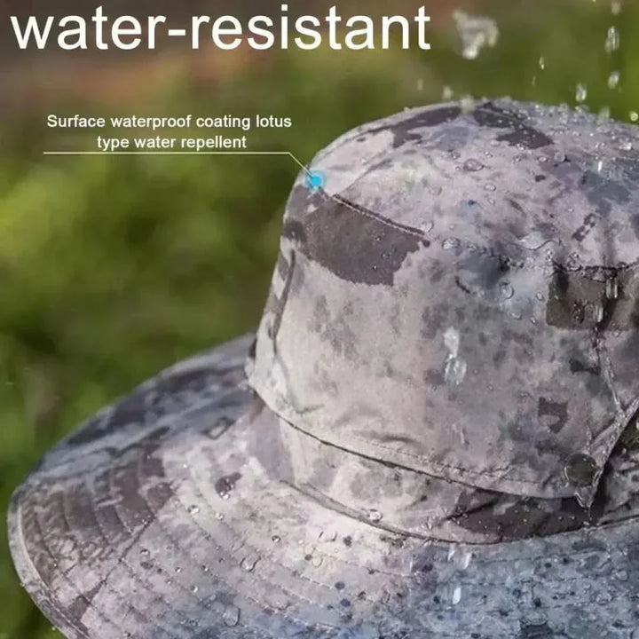 Solar Fan Fisherman's Hat - Solar Energy & USB Charging | Kalsten