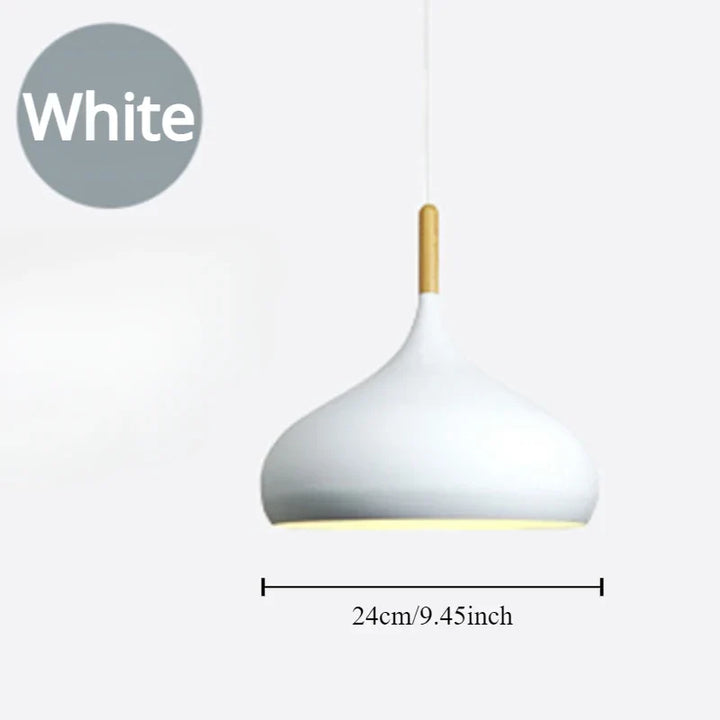Modern Macaron Pendant Lamp – Colorful LED Chandelier for Bedroom, Restaurant, Office & Living Room – Adjustable Aluminum Hanging Light | Kalsten