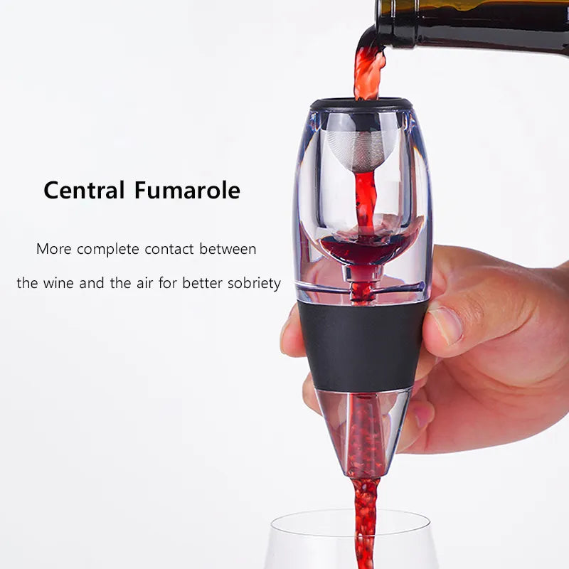 Kalsten | VinaLuxe Wine Aerator with Filter | Instant Full Aroma | Softer Tannins | Modern Design