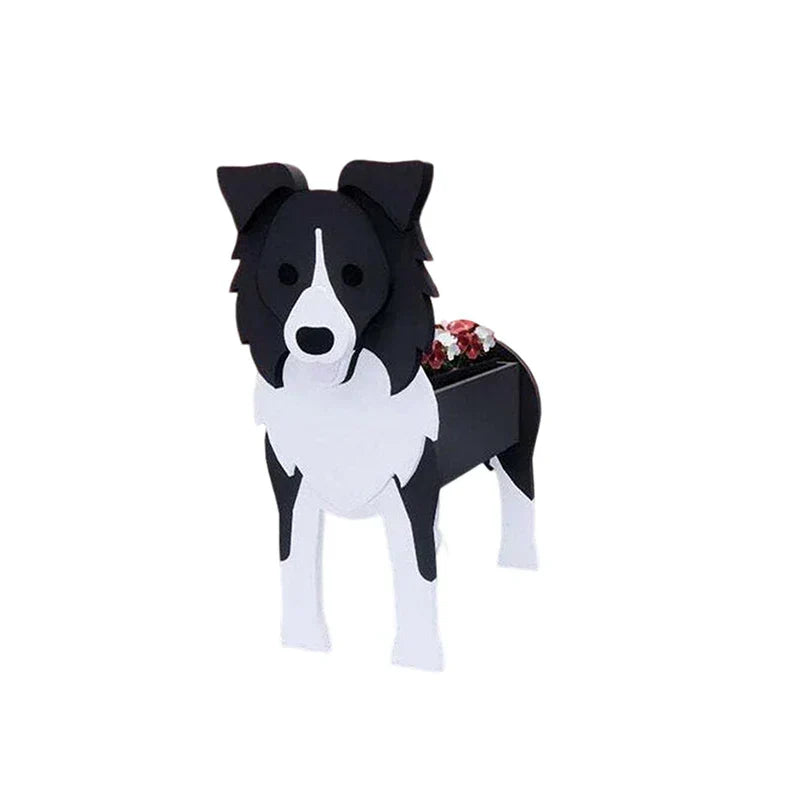 Kalsten | Flower Pot - Pawsome - Dog Plant Container - Various Breeds